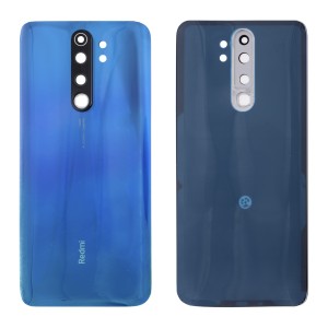 Xiaomi Redmi Note 8 Pro - Battery Cover with Adhesive & Camera Lens Blue