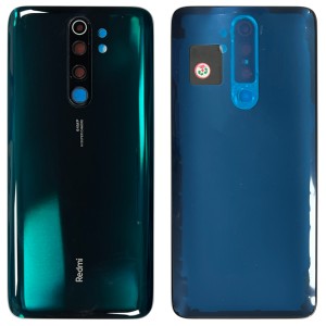 Xiaomi Redmi Note 8 Pro - Battery Cover with Adhesive & Camera Lens Green