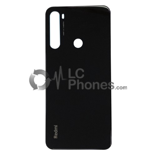 Xiaomi Redmi Note 8 - Battery Cover with Adhesive & Camera Lens Space Black