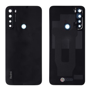 Xiaomi Redmi Note 8 - Battery Cover with Adhesive & Camera Lens Space Black