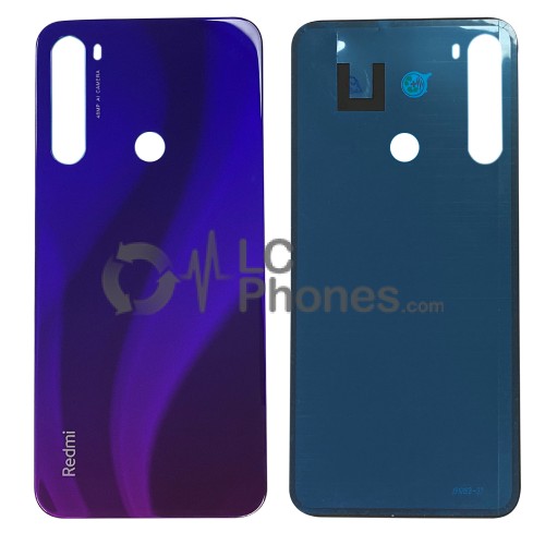 Xiaomi Redmi Note 8 - Battery Cover with Adhesive  & Camera Lens Nebula Purple