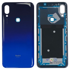 Xiaomi Redmi 7 - Battery Cover with Adhesive Blue