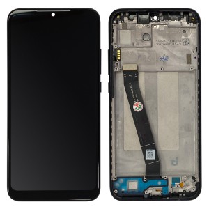 Xiaomi Redmi 7 - Full Front LCD Digitizer with Frame Black