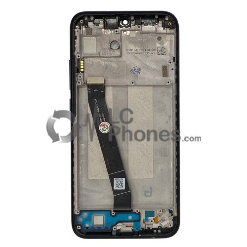 Xiaomi Redmi 7 - Full Front LCD Digitizer with Frame Black