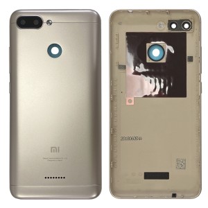 Xiaomi Redmi 6 - Back Housing Cover Gold