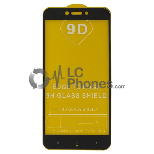 Xiaomi Redmi 5A - Full Arc Tempered Glass Black