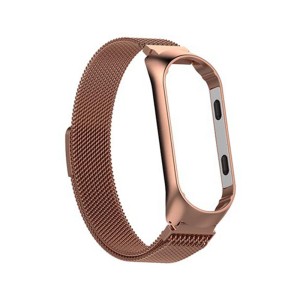 Xiaomi Smart Band 5 - Milanese Magnetic Loop Stainless Steel Watch Band Gold