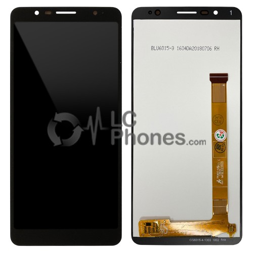 Alcatel 3c 5026D - Full Front LCD Digitizer Black