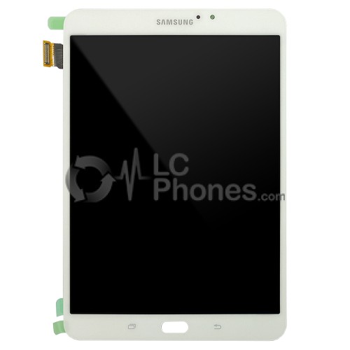 Samsung Galaxy Tab S2 8.0 (SM-T713) - Full Front LCD Digitizer White < Service Pack >