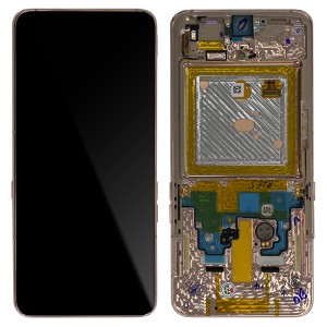 Samsung Galaxy A80 A805F - Full Front LCD Digitizer With Frame Angel Gold 