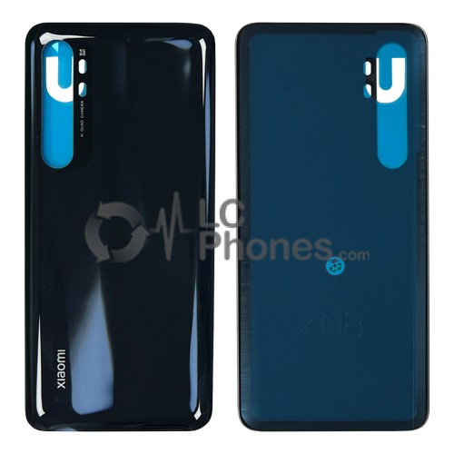 Xiaomi Mi Note 10 Lite - Battery Cover With Adhesive Midnight Black