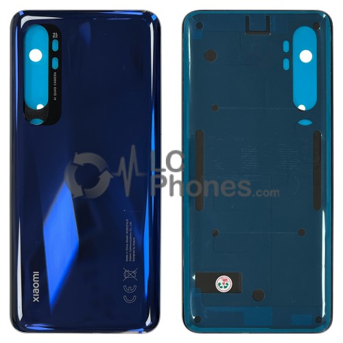 Xiaomi Mi Note 10 Lite - Battery Cover With Adhesive Nebula Purple