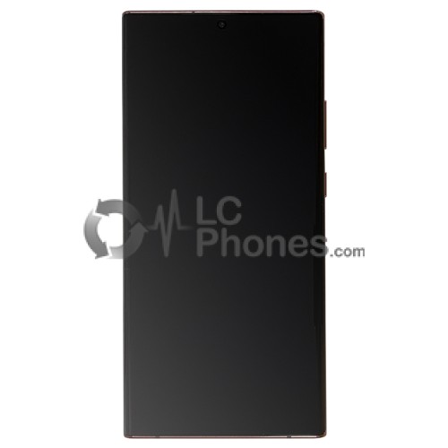 Samsung Galaxy Note 20 Ultra N985 / Note 20 Ultra 5G N986 - Full Front LCD Digitizer Mystic Bronze < Service Pack >