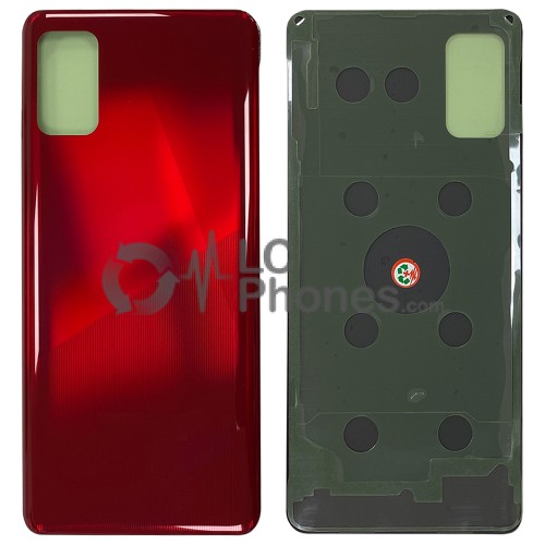 Samsung Galaxy A41 A415F - Battery Cover with Adhesive Prism Crush Red