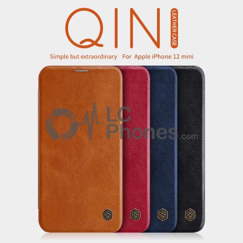 iPhone 12 Mini - NILLKIN Qin Leather Case