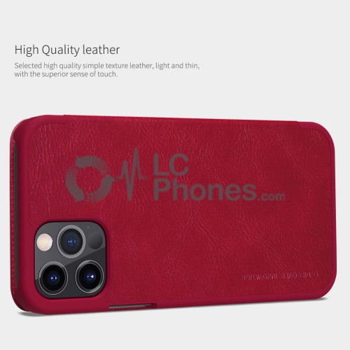 iPhone 12 / 12 Pro - NILLKIN Qin Leather Case