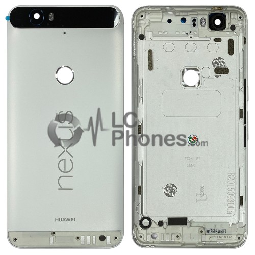 Huawei Nexus 6P - Back Housing Cover White with Camera Lens Cover