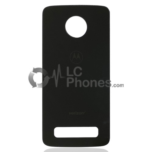 Motorola Z3 XT1929 - Battery Cover with Adhesive Ceramic Black