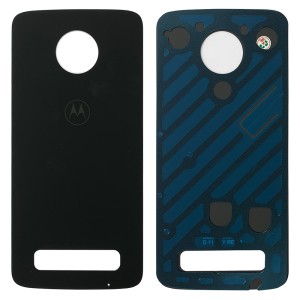Motorola Z3 XT1929 - Battery Cover with Adhesive Onyx Black