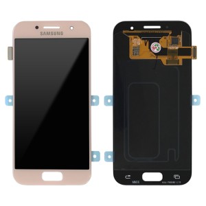 Samsung Galaxy A3 2017 A320 - Full Front LCD Digitizer Pink 