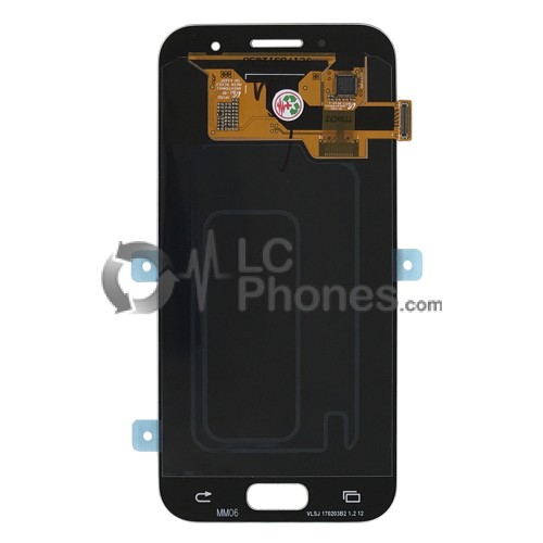 Samsung Galaxy A3 2017 A320 - Full Front LCD Digitizer Pink (Original Remaded)