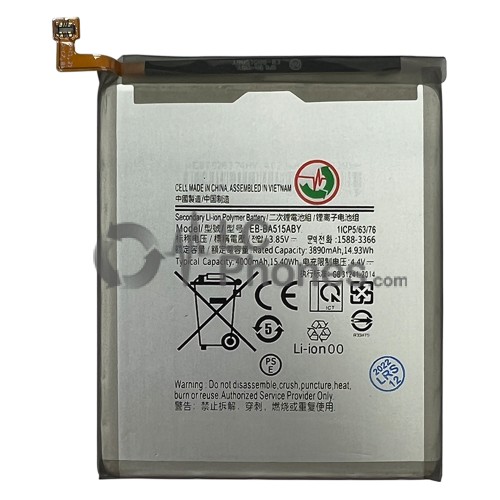 Samsung Galaxy A51 A515 - Battery EB-BA515ABY 4000mAh 15.40Wh