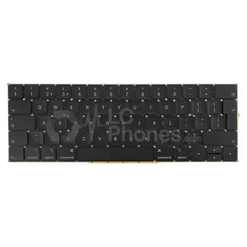 Macbook Pro 13 inch A1989 / 15 inch A1990 2018-2019 -  British Keyboard UK Layout with Backlight