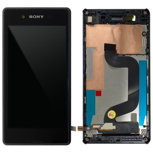 Sony Xperia E3 D2203 D2206 D2243 D2202 - Full Front LCD Digitizer With Frame Black 