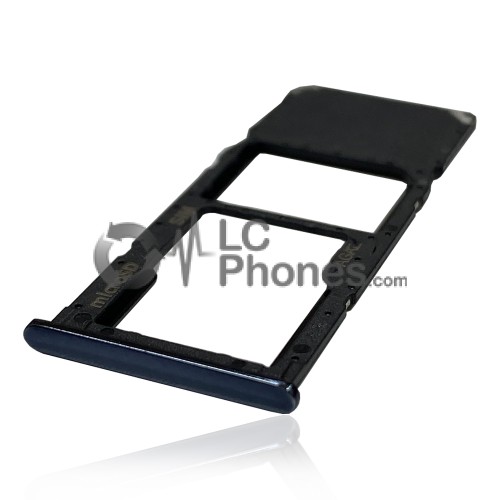 Samsung Galaxy A51 A515 / A71 A715 - Sim & Micro SD Card Tray Prism Crush Black