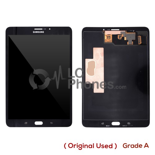 Samsung Galaxy Tab S2 8.0 (SM-T719) - Full Front LCD Digitizer Black (Original Used) Grade A