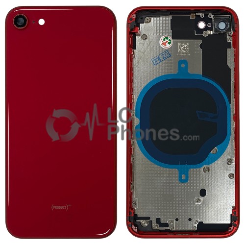 iPhone SE (2020) - Back Housing Cover Red