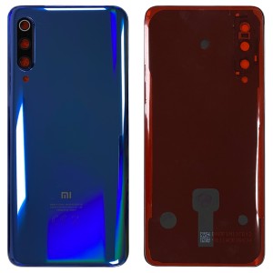 Xiaomi Mi 9 - Battery Cover Ocean Blue with Camera Lens & Adhesive