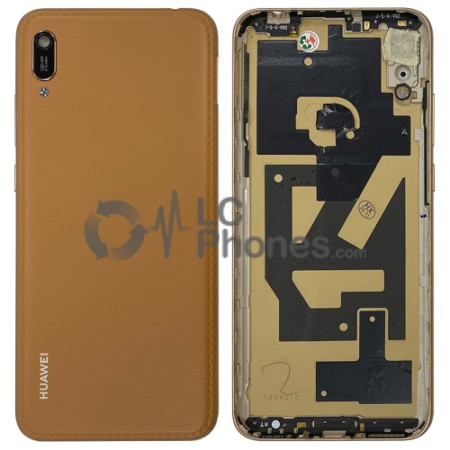 Huawei Y6 (2019) / Y6 Prime (2019) - Back Housing Cover Amber Brown