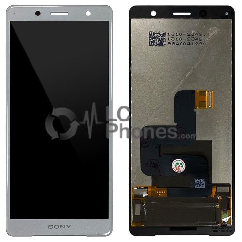 Sony Xperia XZ2 Compact H8324 / H8314 - Full Front LCD Digitizer White Silver