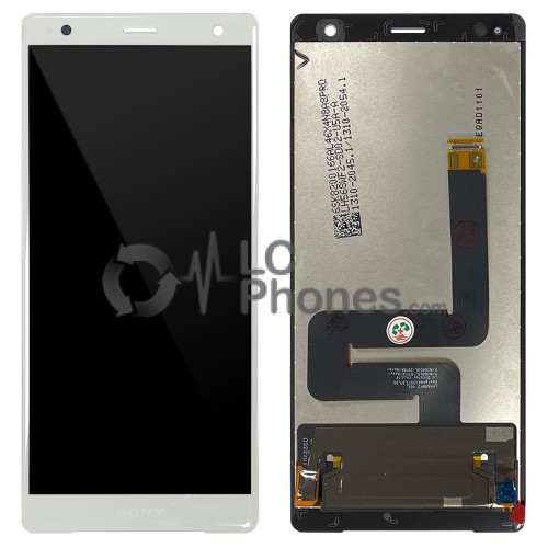 Sony Xperia XZ2 H8266 / H8216 / H8296 / H8276 - Full Front LCD Digitizer Liquid Silver