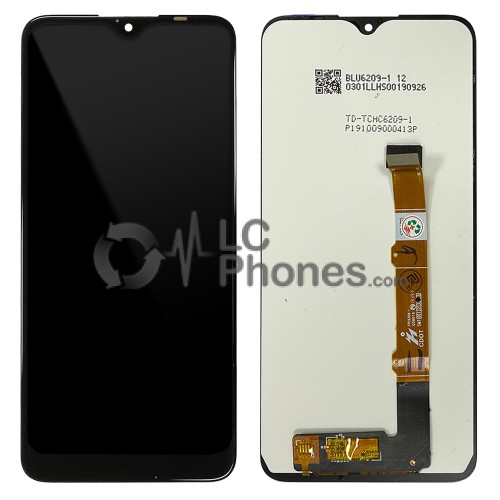 Alcatel 1S (2020) 5028Y / 5028D / Altice S43 - Full Front LCD Digitizer Black