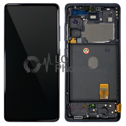 Samsung Galaxy S20 FE G780 - Full Front LCD Digitizer With Frame Cloud Navy < Service Pack >