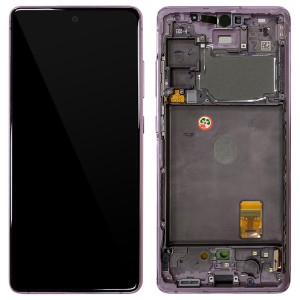 Samsung Galaxy S20 FE G780 - Full front LCD Digitizer With Frame Cloud Lavender 