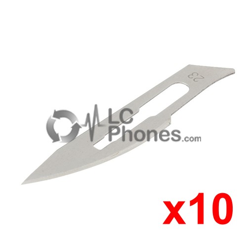 Surgical Operating Knife Blades for YY0174-2005 Knife No:23 ( 10X )