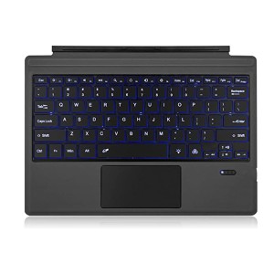 Microsoft Surface Pro 3 / 4 / 5 / 6 / 7   - Compatible Bluetooth Keyboard Cover with Backlight US Layout