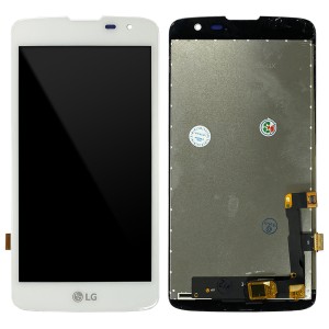 LG K7 X210 - Full Front Digitizer White