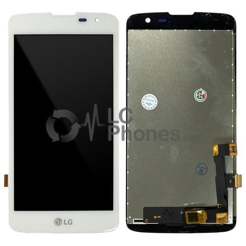 LG K7 X210 - Full Front Digitizer White