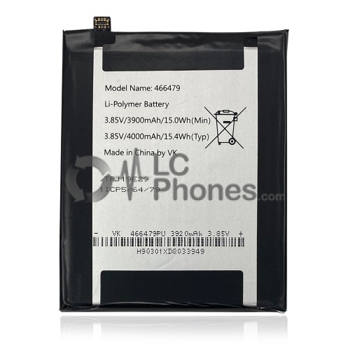 Wiko View 3 Lite - Battery TPJ19C26 4000mAh 15.4Wh