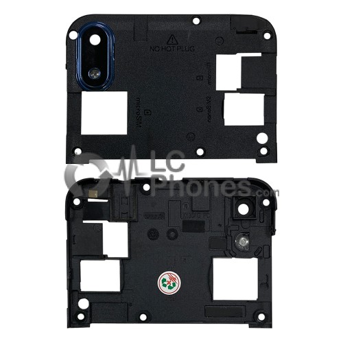 Wiko Y50 - Top Plate Blue/Black