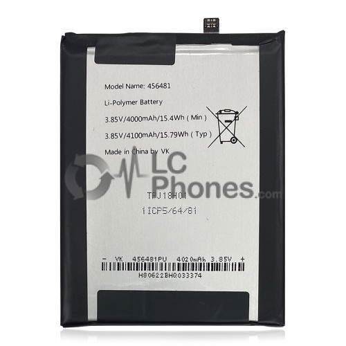 Wiko View 2 Plus - Battery TPJ18H01 4100mAh 15.79Wh