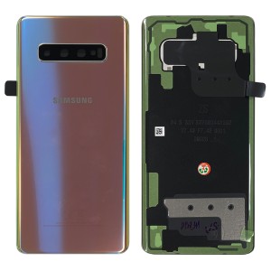 Samsung Galaxy S10 Plus G975F - Battery Cover Original with Camera Lens and Adhesive Canary Yellow 