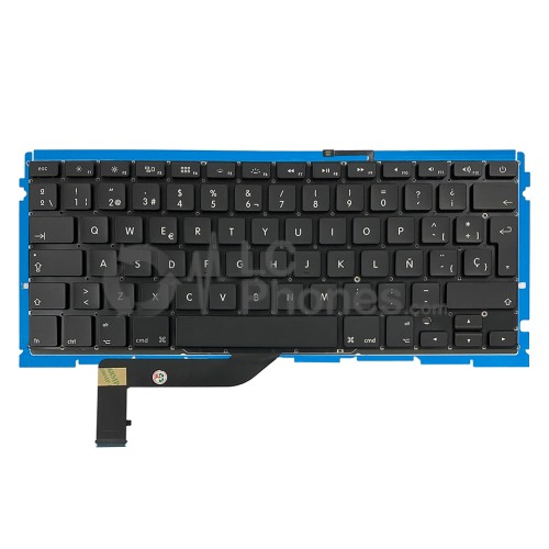 Macbook Pro Retina 15 inch A1398 2012-2015 - Spanish Keyboard ES Layout with Backlight