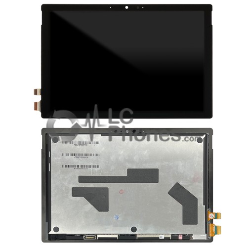 Microsoft Surface Pro 7 - Full Front LCD Digitizer Black WQ2 Version