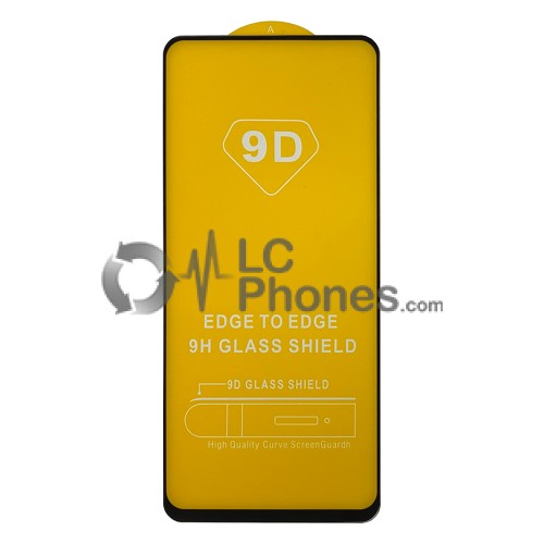 OPPO A53 2020 / A53S -  Full Arc Tempered Glass Black