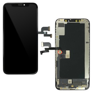 iPhone XS - LCD Soft OLED Digitizer Black A+++ JK